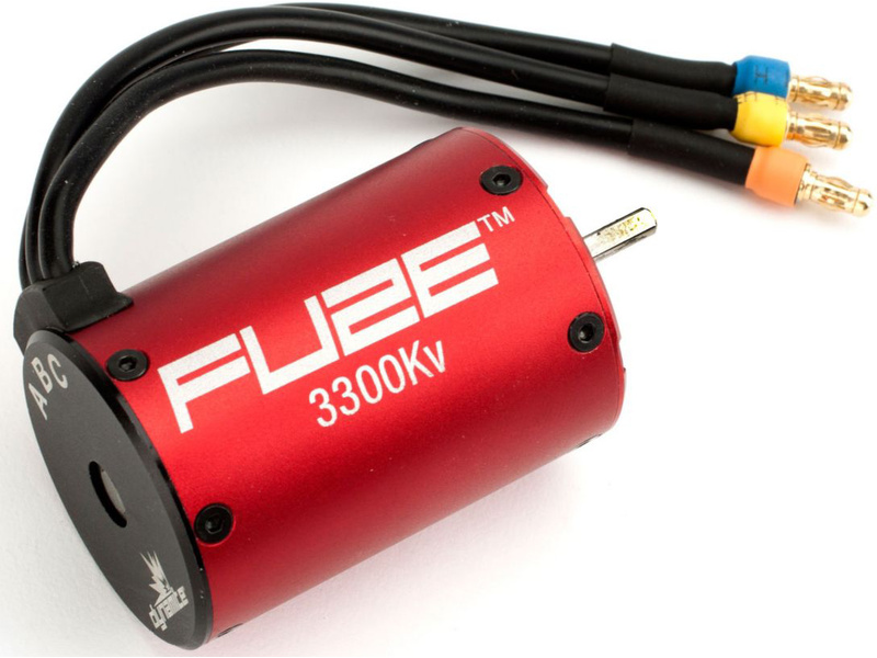 Střídavý elektromotor Fuze 1:10 3300ot/V 4P | pkmodelar.cz