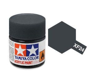 Akrylová barva Tamiya XF-24Flat Dark Grey 10ml | pkmodelar.cz