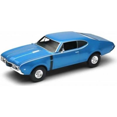 Model auta Welly 1968 Oldsmobile 442 (světle červená) 1:24  | pkmodelar.cz