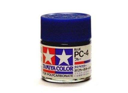 Tamiya PC-4 barva na lexan Blue 23ml | pkmodelar.cz