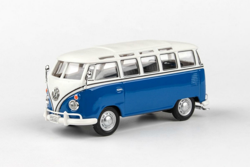 Cararama 1:43 - VW Samba Bus - Blue | pkmodelar.cz