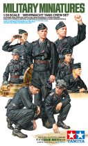 Plastikový model vojáků Tamiya 35354 Wehrmacht Tank Crew Set 1:35