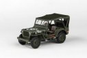 Cararama 1:43 - 1/4 Ton Military Vehicle Soft Top - Military Green | pkmodelar.cz