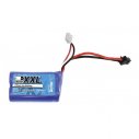 XciteRC akuXXL Li-Ion 7,4V / 650 mAh, vhodné pro RC stavebnice