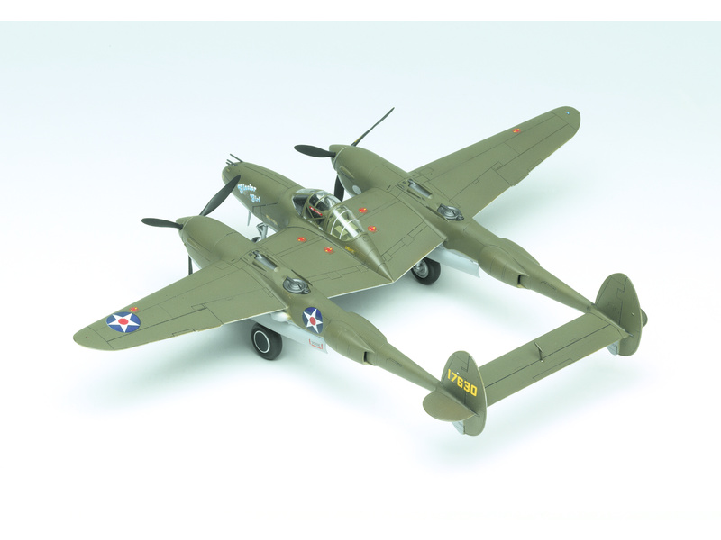 Plastikový model letadla Academy 12208 P-38F Glacier Girl (1:48) | pkmodelar.cz