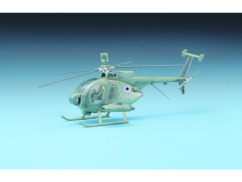 Plastikový model vrtulníku Academy 12250 HUGHES 500D TOW HELICOPTER 1:48 | pkmodelar.cz