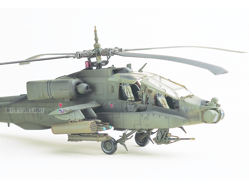 Plastikový model vrtulníku Academy 12262 AH-64A APACHE 1:48 | pkmodelar.cz