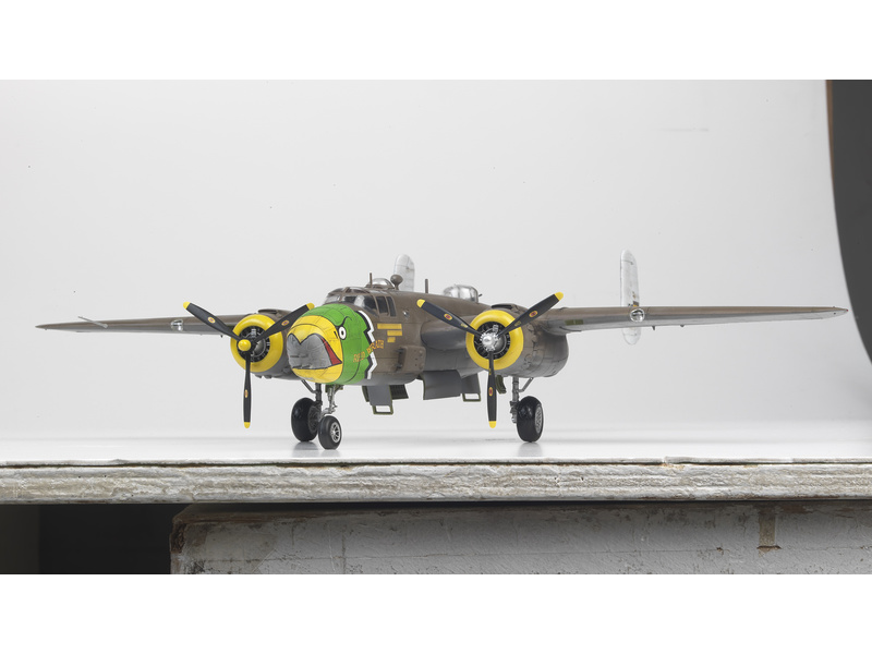 Plastikový model letadla Academy 12328 North American B-25D Pacific Theatre 1:48 | pkmodelar.cz