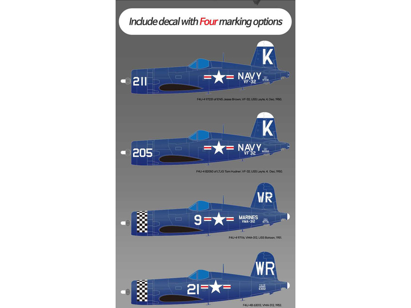 Academy Vought F4U-4 "Battle of Jangjin Reservoir" (1:48) | pkmodelar.cz