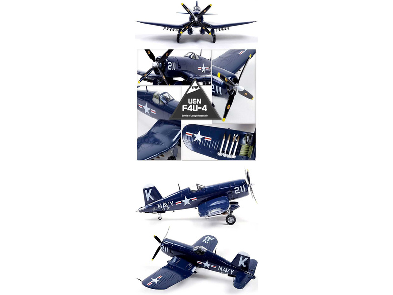 Academy Vought F4U-4 "Battle of Jangjin Reservoir" (1:48) | pkmodelar.cz