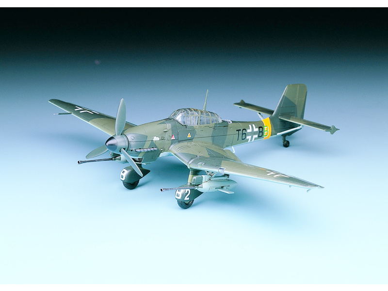 Plastikový model letadla Academy 12450 JU-87G STUKA [TANK BUSTER] 1:72 | pkmodelar.cz