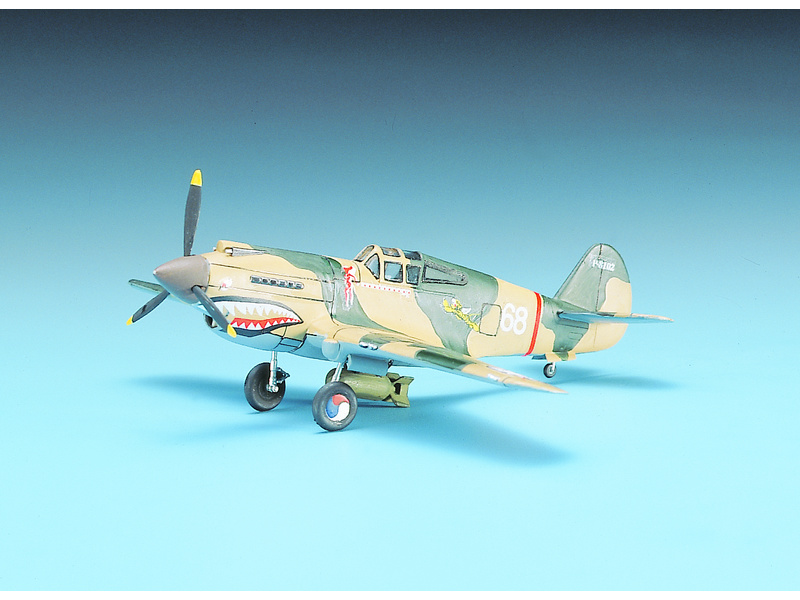 Plastikový model letadla Academy 12456 P-40B TOMAHAWK 1:72 | pkmodelar.cz