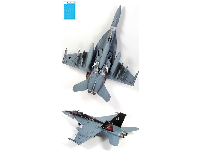 Academy Boeing F/A-18F USN VFA-154 Black Knight (1:72) | pkmodelar.cz