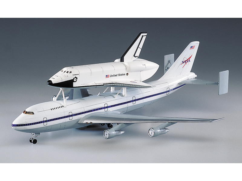 Plastikový model letadla Academy 12708 Space Shuttle/747 Transport 1:288 | pkmodelar.cz