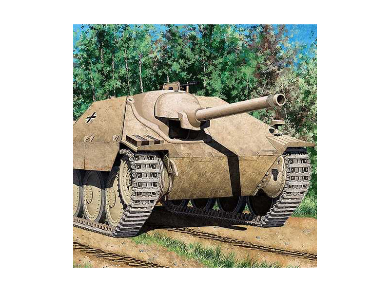 Academy Jagdpanzer 38(t) Hetzer ranná verze (1:35) | pkmodelar.cz