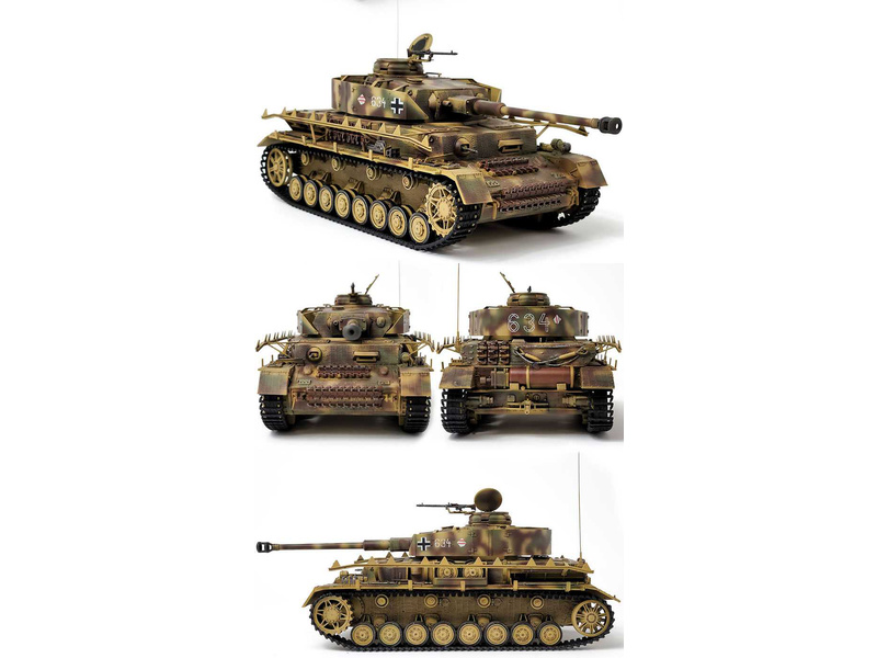 Academy 13528 Německý střední tank  Panzer IV Ausf.H Ver.Late (1:35) | pkmodelar.cz