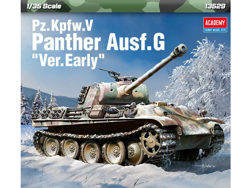 Academy Panther Ausf.G Early (1:35) | pkmodelar.cz