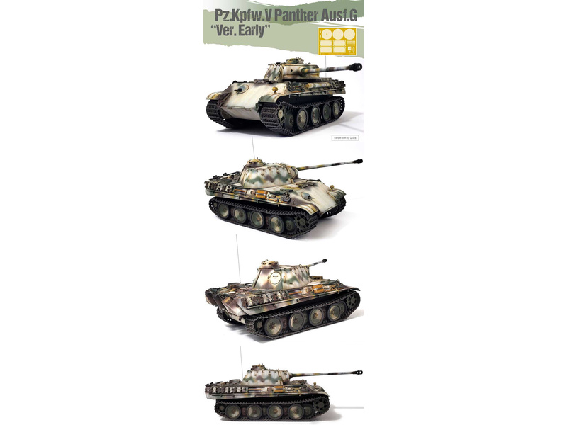 Academy Panther Ausf.G Early (1:35) | pkmodelar.cz
