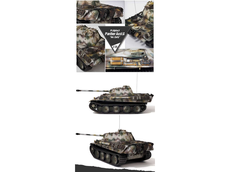 Academy Panther Ausf.G Early (1:35) | pkmodelar.cz