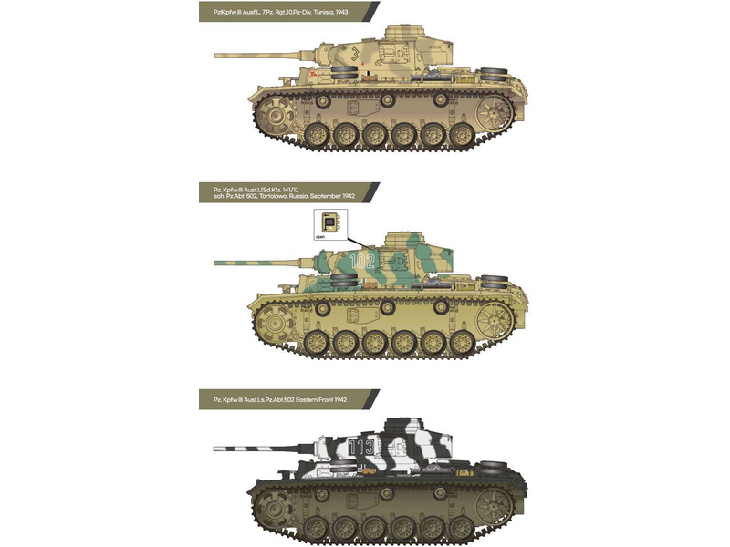 Plastikový model   na slepení Academy 13545 Panzer III Ausf.L Battle of Kursk 1:35) | pkmodelar.cz