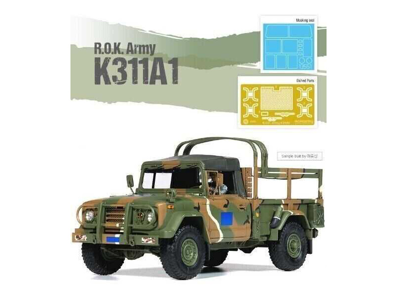 Academy R.O.K. Army K311A1 (1:35) | pkmodelar.cz