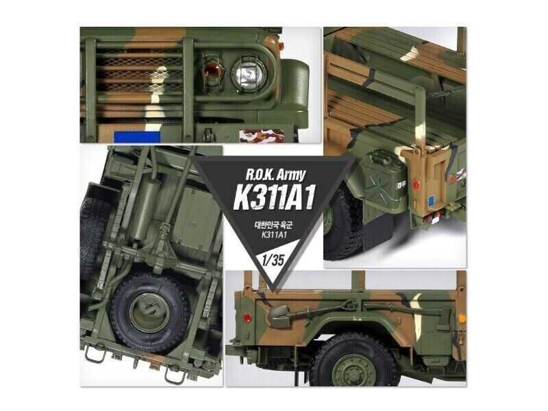 Academy R.O.K. Army K311A1 (1:35) | pkmodelar.cz
