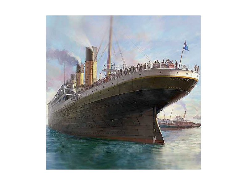 Plastikový model lodě Academy 14214 R.M.S. Titanic (1:700) | pkmodelar.cz