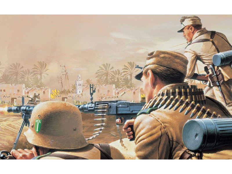 Airfix  A00711V  figurky - WWII Afrika Korps (1:76) (Vintage) | pkmodelar.cz