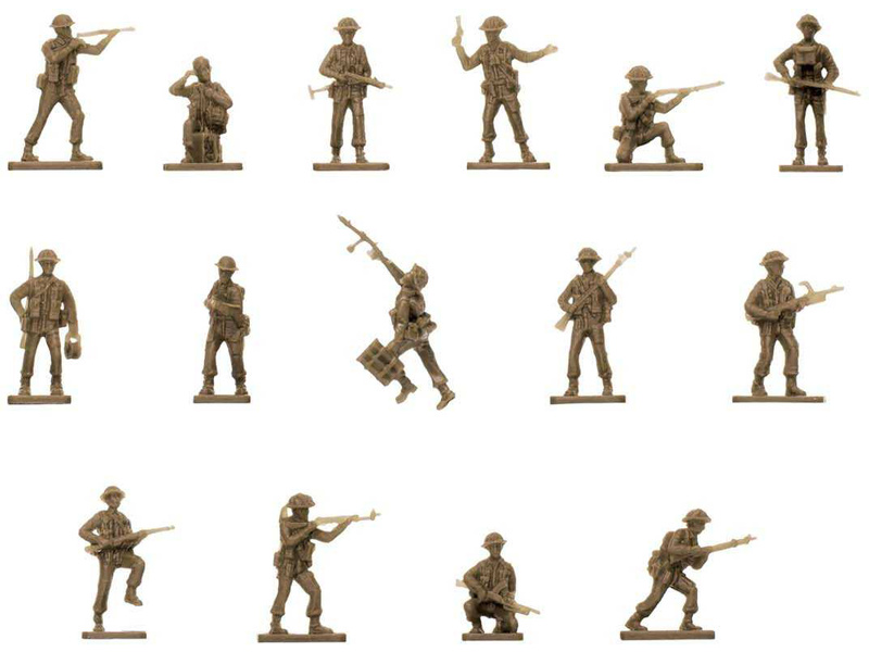 Plastikový model vojáků Airfix A00763V WWII British Infantry (1:76) | pkmodelar.cz