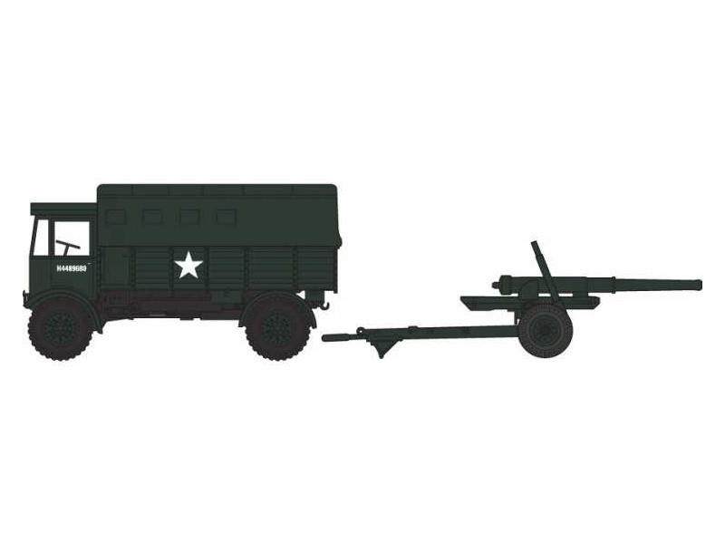 Plastikový model vojenské techniky A01314V AEC Matador s 5.5" kanónem (1:76) | pkmodelar.cz
