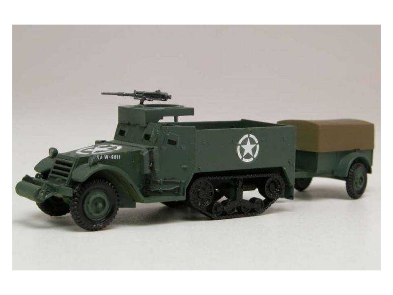 Plastikový model vojenské techniky Airfix A02318V M3 Half Track (1:76)  | pkmodelar.cz