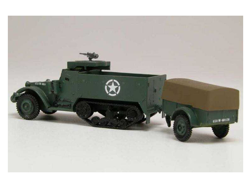 Plastikový model vojenské techniky Airfix A02318V M3 Half Track (1:76)  | pkmodelar.cz