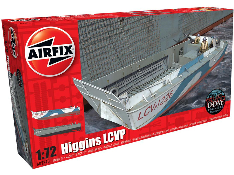Plastikový model vojenské techniky Airfix A02340 Higgins LCVP (1:72) | pkmodelar.cz