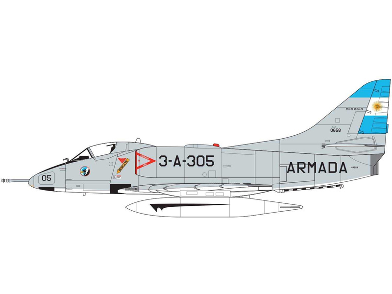 Plastikový model letadla Airfix A03029A Douglas A-4B/Q Skyhawk (1:72) | pkmodelar.cz