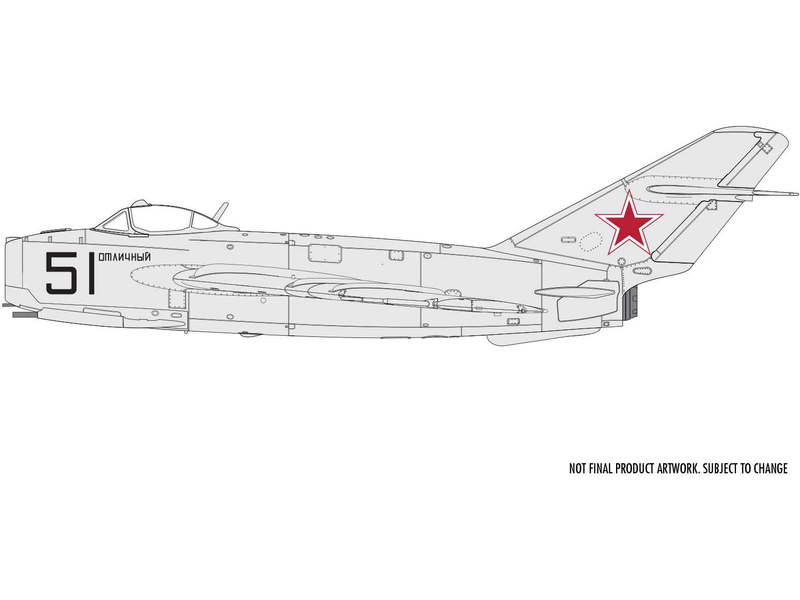 Plastikový model letadla Airfix A03091 MiG-17F Fresco (1:72) | pkmodelar.cz