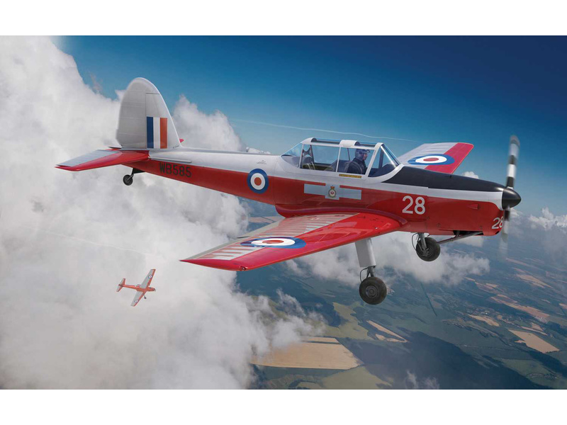 Plastikový model letadla Airfix A04105 De Havilland Chipmunk T.10 (1:48) | pkmodelar.cz