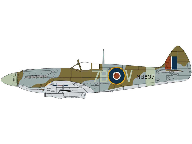 Airfix 05117A Supermarine Spitfire Mk.XII (1:48) | pkmodelar.cz