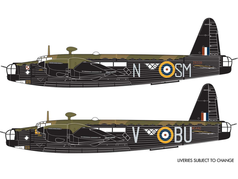 Plastikový model letadla Airfix A08021 Vickers Wellington Mk.II (1:72) | pkmodelar.cz