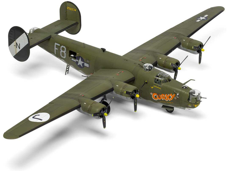 Airfix Consolidated B-24H Liberator (1:72) | pkmodelar.cz