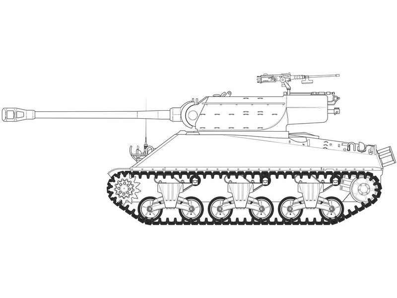 Plastikový model tanku Airfix A1356 M36B1 GMC Tank Destroyer (1:35) | pkmodelar.cz
