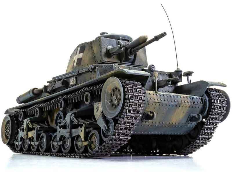 Plastikový model tanku Airfix A1362 German Light Tank Pz.Kpfw.35(t) (1:35) | pkmodelar.cz