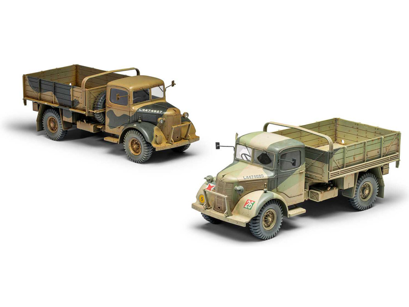 Airfix WWII British Army 30-cwt 4x2 GS Truck (1:35) | pkmodelar.cz
