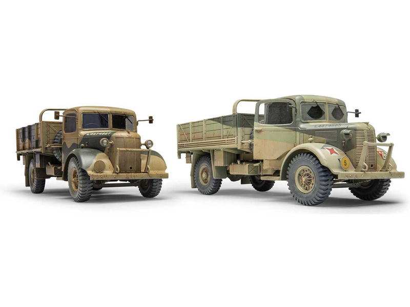 Airfix WWII British Army 30-cwt 4x2 GS Truck (1:35) | pkmodelar.cz