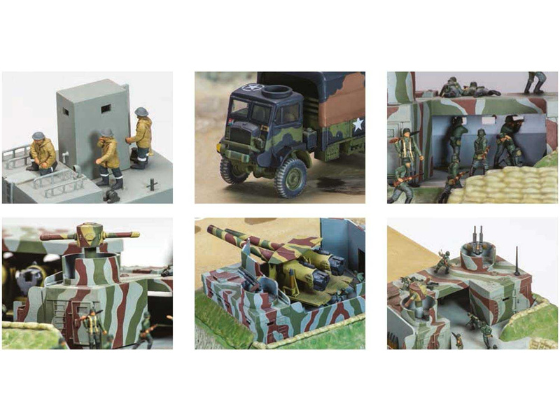 Plastikový model vojenské techniky Airfix A50162A D-Day Operace Overlord (1:76) (Giftset) | pkmodelar.cz