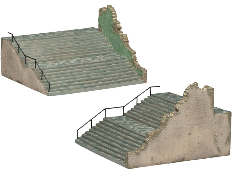 Airfix  A75017 - schody European City Steps (1:72) | pkmodelar.cz