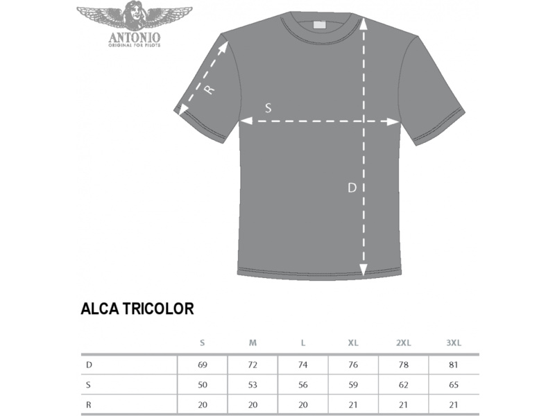 Antonio pánské tričko Aero L-159 Alca Tricolor XXL | pkmodelar.cz