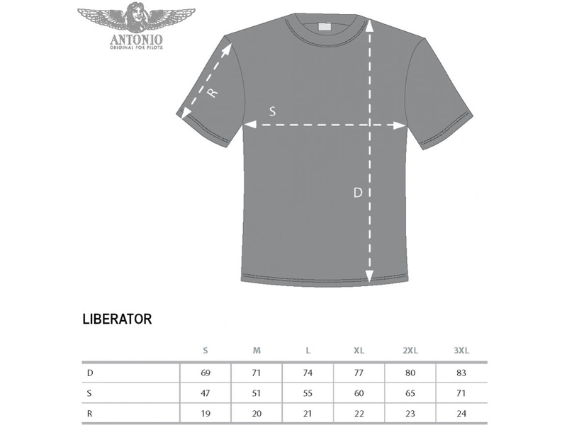 Antonio pánské tričko LIBERATOR z Willow Run L | pkmodelar.cz