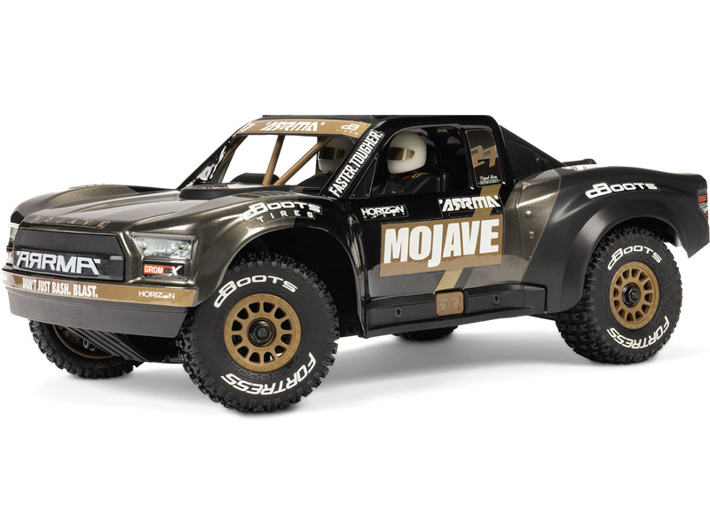 Arrma Mojave Grom 223S BLX 1:18 4WD RTR Basic černá | pkmodelar.cz