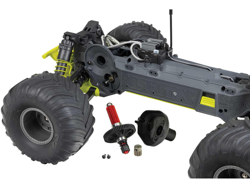 Arrma Gorgon 1:10 Smart RTR žlutá | pkmodelar.cz