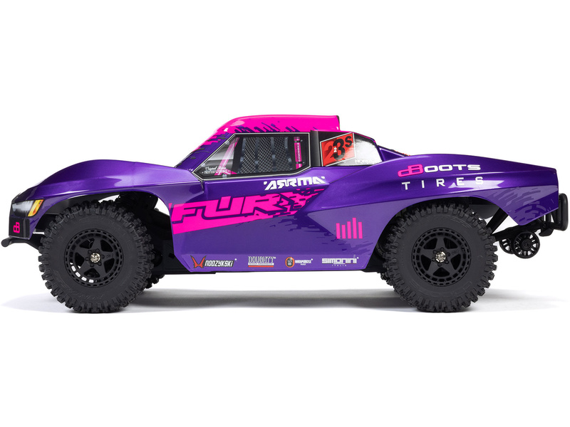 Arrma Fury 223S BLX 2WD 1:10 RTR DSC zelená | pkmodelar.cz